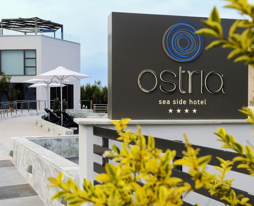 Ostria Sea Side Hotel Hanioti Exterior photo