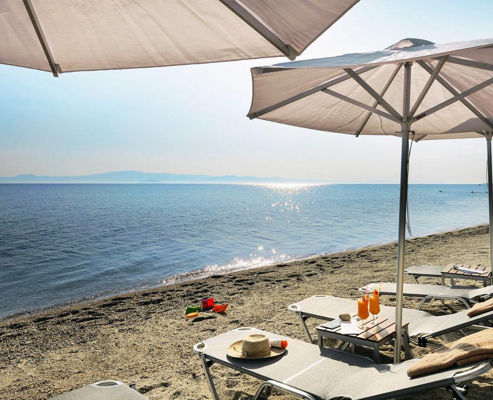 Ostria Sea Side Hotel Hanioti Exterior photo