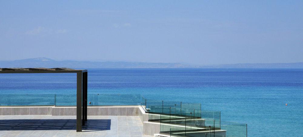 Ostria Sea Side Hotel Hanioti Exterior photo